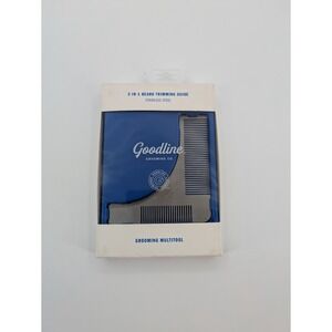 Goodline Grooming Company 2-In-1 Stainless Steel‎ Beard Trimming Guide